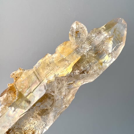 【ガネッシュヒマール産】リモナイトイン天然ヒマラヤ水晶/Ganesh Himal Limonite in Himalayan Quartz