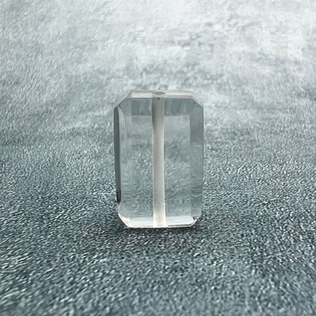 【ガネッシュヒマール産】天然ヒマラヤ水晶"手磨き加工"スクエアビーズ⑥/Ganesh Himal  Himalayan Quartz Square Beads