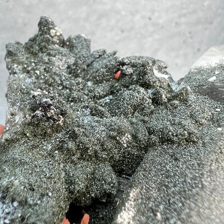 【ガネッシュヒマール産】クローライトイン天然ヒマラヤ水晶クラスター/Ganesh Himal Chlorite in Himalayan Quartz Cluster