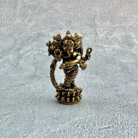 ミニ仏像【C】Mini Statue"Ganesha/Shiva Lingam"