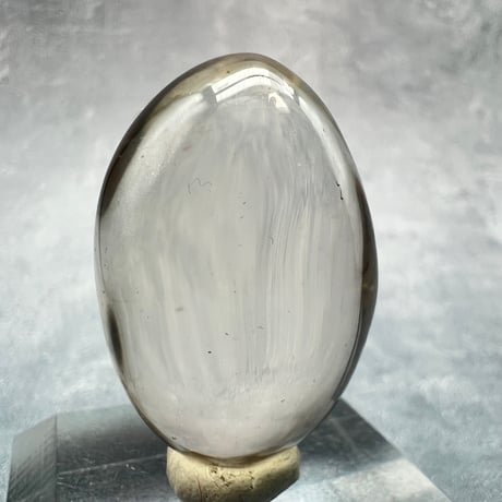 【ガウリシャンカール産】天然ヒマラヤ水晶スモーキークォーツ シヴァリンガム①/GauriShankar Himalayan Smoky Quartz ShivaLingam