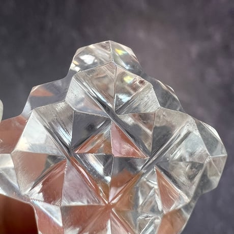 ②/Manihar Himalayan Quartz "Pyramid Cube"