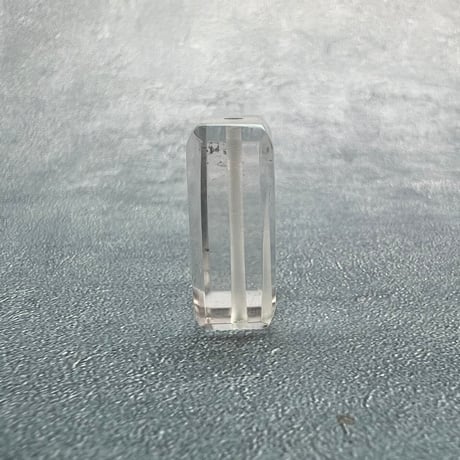 【ガネッシュヒマール産】天然ヒマラヤ水晶"手磨き加工"スクエアビーズ②/Ganesh Himal  Himalayan Quartz Square Beads