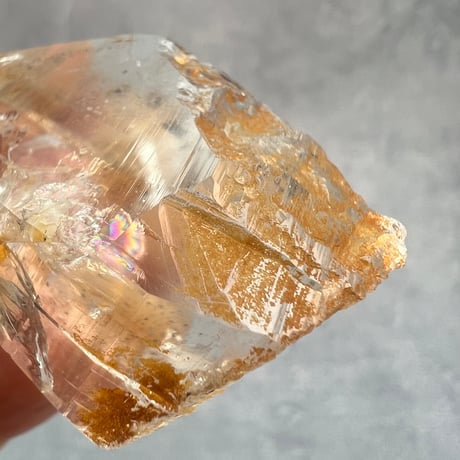 【ガネッシュヒマール産】リモナイトイン天然ヒマラヤ水晶/Ganesh Himal Limonite in Himalayan Quartz