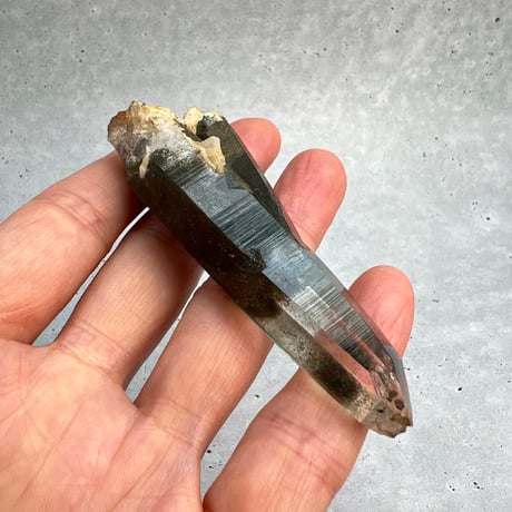 【ガネッシュヒマール産】クローライトイン天然ヒマラヤ水晶/Ganesh Himal Chlorite in Himalayan Quartz