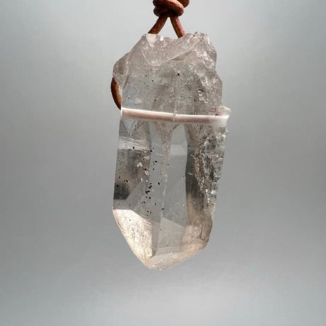 【ガネッシュヒマール産】天然ヒマラヤ水晶ペンダントトップ/Ganesh Himal Natural Pendant Top