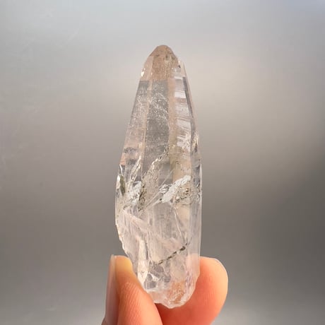 【ガネッシュヒマール産】クローライトイン天然ヒマラヤ水晶/Ganesh Himal Chlorite in Himalayan Quartz