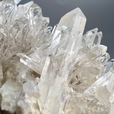 【マカルー産】天然ヒマラヤ水晶クラスター/Makalu  Himalayan Quartz Cluster