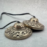【ティンシャ】ドラゴン(約6cm)/Tingsha "Dragon"