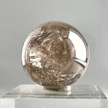 【ガウリシャンカール産】天然ヒマラヤ水晶スモーキークォーツ シヴァリンガム/GauriShankar Himalayan Smoky Quartz ShivaLingam