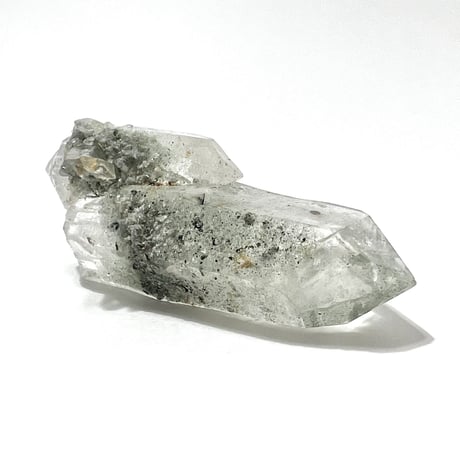 マナスル産クローライトインヒマラヤ水晶ポイント/Manaslu Chlorite in Himalayan Quartz Point