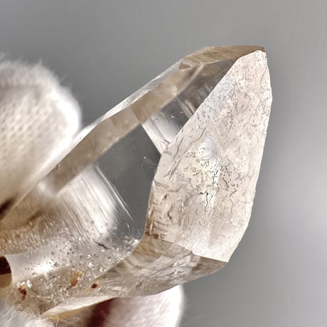 【ガネッシュヒマール産】リモナイトイン天然ヒマラヤ水晶ペンダント/GaneshHimal Limonite in Natural Pendant