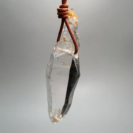 【ガネッシュヒマール産】天然ヒマラヤ水晶ペンダントトップ⑫/Ganesh Himal Natural Pendant Top