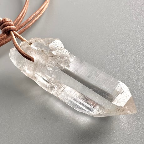【ガネッシュヒマール産】天然ヒマラヤ水晶ペンダント/GaneshHimal Natural Pendant