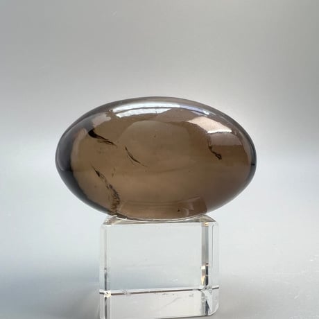 【ガウリシャンカール産】天然ヒマラヤ水晶スモーキークォーツ シヴァリンガム②/GauriShankar Himalayan Smoky Quartz ShivaLingam