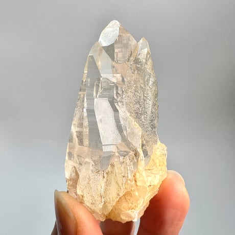 【ガネッシュヒマール産】リモナイトイン天然ヒマラヤ水晶/Ganesh Himal Limonite in Himalayan Quartz