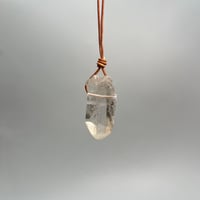 【ガネッシュヒマール産】天然ヒマラヤ水晶ペンダントトップ/Ganesh Himal Natural Pendant Top