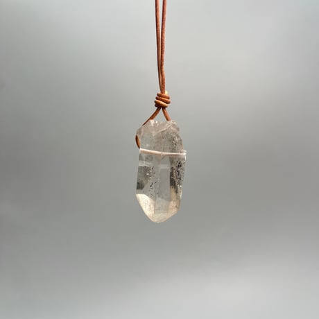 【ガネッシュヒマール産】天然ヒマラヤ水晶ペンダントトップ/Ganesh Himal Natural Pendant Top