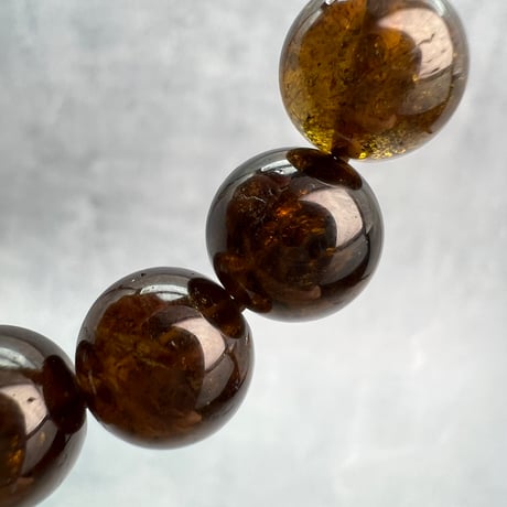 ネパール産🇳🇵ヒマラヤドラバイトトルマリン ブレスレット10.5mm内径15/Nepal Himalayan dravite tourmaline Bracelet