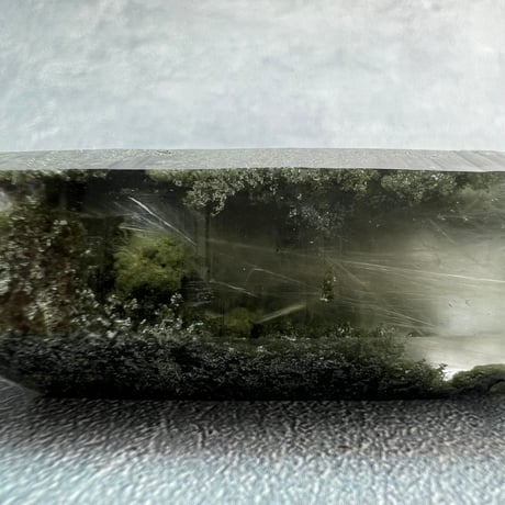 【ガネッシュヒマール産】クローライトイン天然ヒマラヤ水晶/Ganesh Himal Chlorite in Himalayan Quartz