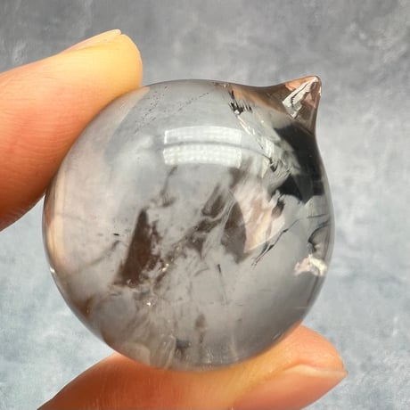 【ガネッシュヒマール産】天然ヒマラヤ水晶"如意宝珠"⑤/Ganesh Himal Himalayan Quartz"Cintamani"