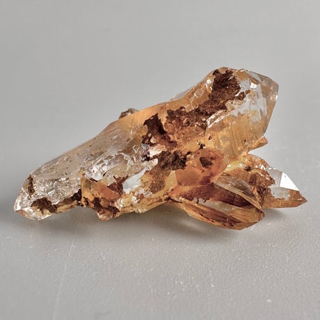 【ガネッシュヒマール産】リモナイトイン天然ヒマラヤ水晶/Ganesh Himal Limonite in Himalayan Quartz