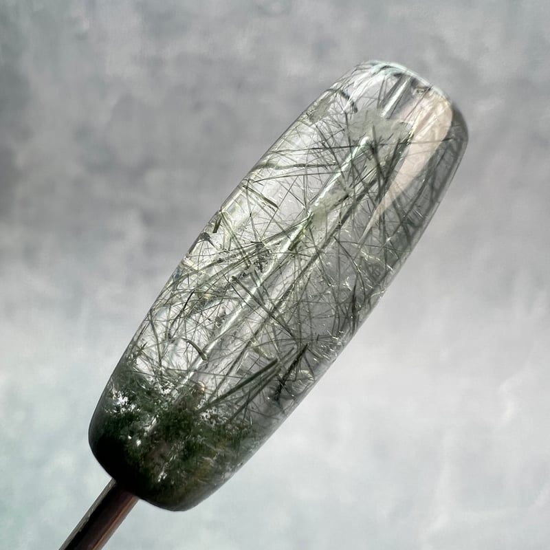 ガネッシュヒマール産】アクチノライト&クローライトイン天然ヒマラヤ