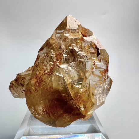 【ガネッシュヒマール産】リモナイトイン天然ヒマラヤ水晶/Ganesh Himal Limonite in Himalayan Quartz