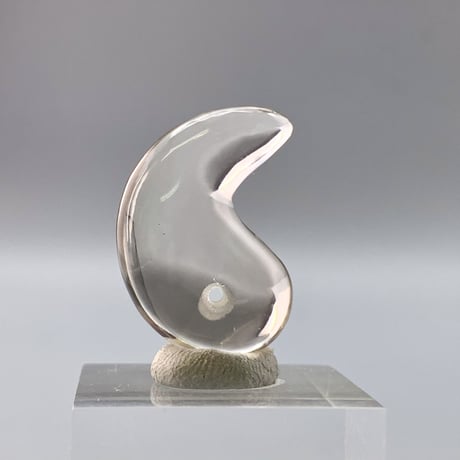 ガウリシャンカール産天然スモーキークォーツ"手磨き加工"勾玉ビーズ2️⃣/Gaurishankar Himalayan Smoky  Quartz Magatama
