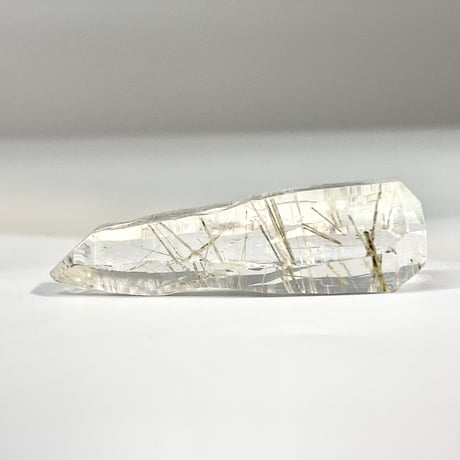 【ガネッシュヒマール産】アクチノライトイン天然ヒマラヤ水晶ミニポイント/Ganesh Himal Actinolite in Himalayan Quartz Mini Point