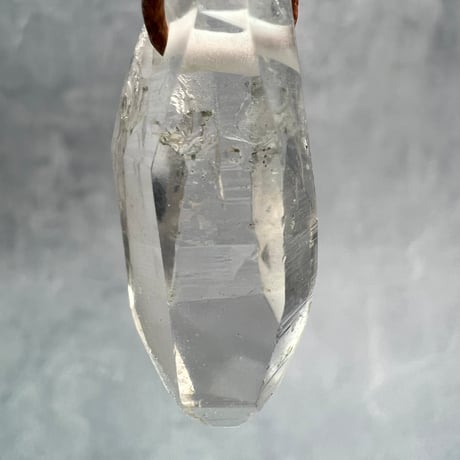 【ガネッシュヒマール産】天然ヒマラヤ水晶ペンダント(ポリッシュ面あり) GaneshHimal Natural Himalayan Quartz Pendant