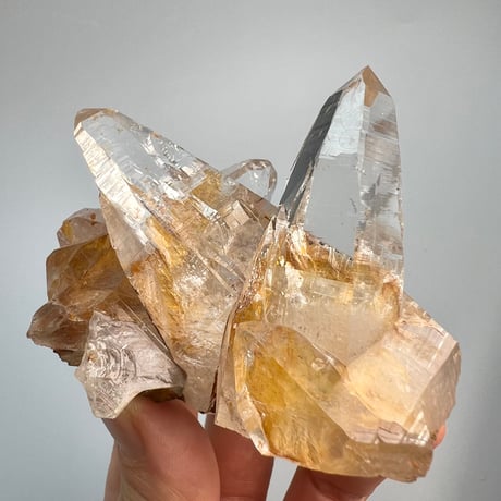 【ガネッシュヒマール産】天然ヒマラヤ水晶クラスター/Ganesh Himal Himalayan Quartz Cluster