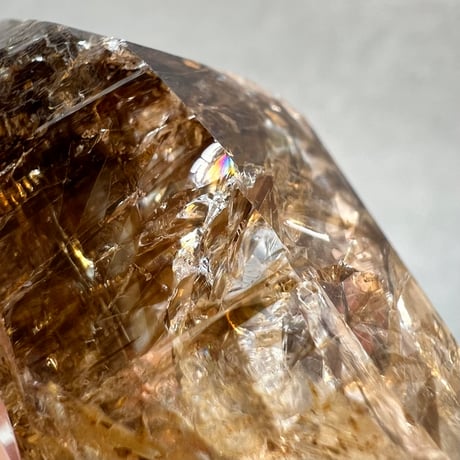 【ガネッシュヒマール産】バイオタイトイン天然ヒマラヤ水晶/Ganesh Himal Biotite in Himalayan Quartz