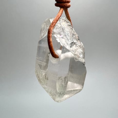 【ガネッシュヒマール産】天然ヒマラヤ水晶ペンダントトップ/Ganesh Himal Natural Pendant Top