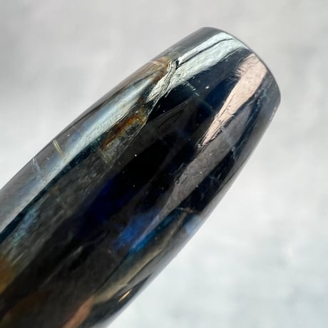 【ハイクオリティ】ネパール産天然ヒマラヤカイヤナイト バレルビーズ②/Nepal﻿ Himalayan Kyanite﻿ Barrel Beads