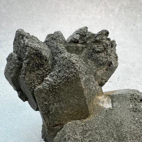 【ガネッシュヒマール産】クローライトイン天然ヒマラヤ水晶クラスター/Ganesh Himal Chlorite in Himalayan Quartz Cluster