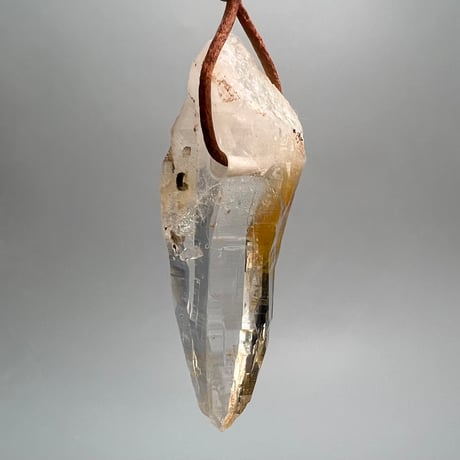 【ガネッシュヒマール産】天然ヒマラヤ水晶ペンダントトップ⑧/Ganesh Himal Natural Pendant Top