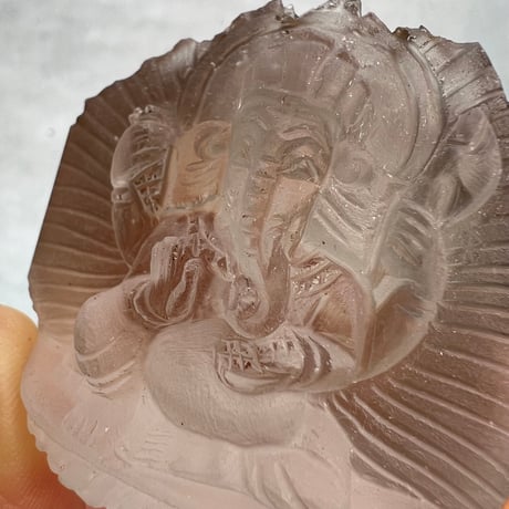 【ガウリシャンカール産】天然ヒマラヤスモーキークォーツ "ガネーシャ"/Gaurishankar HimalayanSmoky "Ganesha"