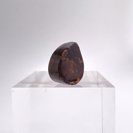 ネパール産ドラバイトトルマリン"手磨き加工"ルース①/Nepal Dravite Tourmaline loose