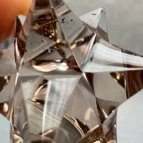 【ガウリシャンカール産】天然ヒマラヤスモーキークォーツ アステロイド⑤/Gaurishankar HimalayanSmoky Quartz "Asteroid"Super Markaba Star