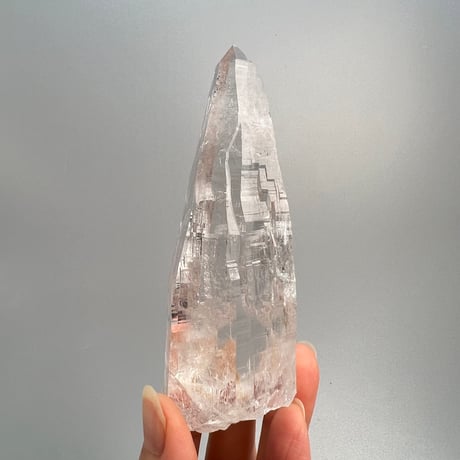 ハイクオリティ【ガネッシュヒマール産】天然ヒマラヤ水晶/Ganesh Himal Limonite in Himalayan Quartz