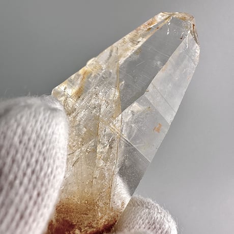 【ガネッシュヒマール産】リモナイトイン天然ヒマラヤ水晶 ④/Ganesh Himal Limonite in Himalayan Quartz