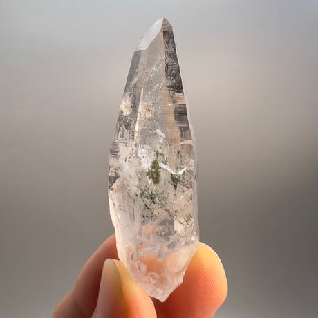 【ガネッシュヒマール産】クローライトイン天然ヒマラヤ水晶/Ganesh Himal Chlorite in Himalayan Quartz