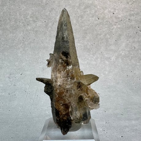 【ガネッシュヒマール産】クローライトイン天然ヒマラヤ水晶/Ganesh Himal Chlorite in Himalayan Quartz