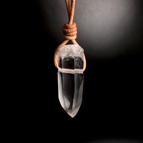 【アンナプルナ産】天然ヒマラヤ水晶ペンダント⑪/Annapurna Himalayan Quartz Pendant