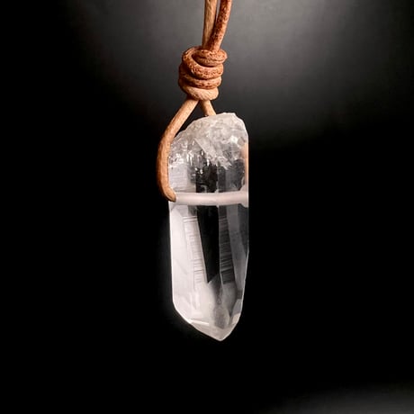 【アンナプルナ産】天然ヒマラヤ水晶ペンダント⑪/Annapurna Himalayan Quartz Pendant