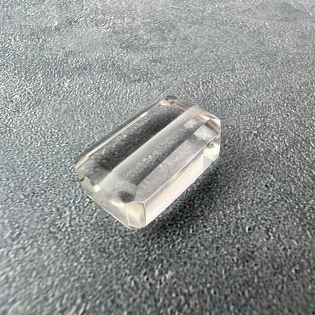 【ガネッシュヒマール産】天然ヒマラヤ水晶"手磨き加工"スクエアビーズ⑥/Ganesh Himal  Himalayan Quartz Square Beads