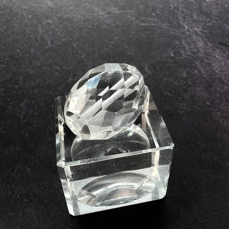 【カイラス産】天然ヒマラヤ水晶多面カットビーズ④/Kailash Himalayan Quartz Multi Cut Beads