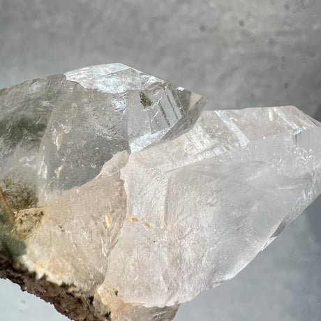 【ガネッシュヒマール産】クローライトイン天然ヒマラヤ水晶クラスター/Ganesh Himal Chlorite in Himalayan Quartz Cluster