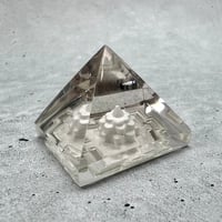 【ガネッシュヒマール産】天然ヒマラヤ水晶ピラミッド"シュリヤントラ"/Ganesh Himal Himalayan Quartz Pyramid " Shri Yantra"